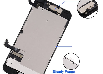 LCD Screen include Front Camera for iPhone 7, i7 White with Camera