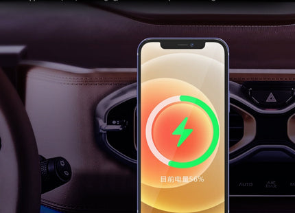 X16 Magsafe Car Air Outlet Vent Mount Clamp Holder 15W Fast Charging Qi Magnetic Wireless Charger, X16