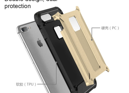 For iPhone 8 Plus & 7 Plus   Tough Armor TPU + PC Combination Case