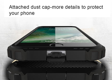 For iPhone 8 Plus & 7 Plus   Tough Armor TPU + PC Combination Case