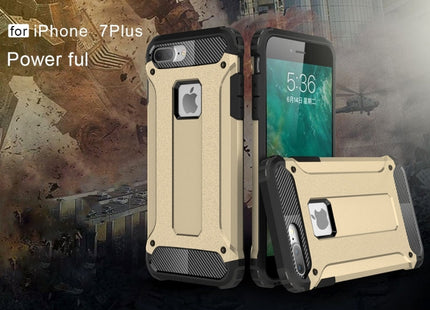 For iPhone 8 Plus & 7 Plus   Tough Armor TPU + PC Combination Case