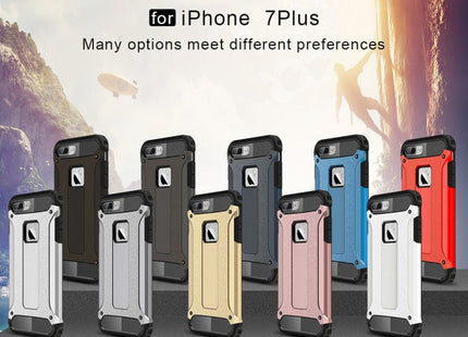 For iPhone 8 Plus & 7 Plus   Tough Armor TPU + PC Combination Case