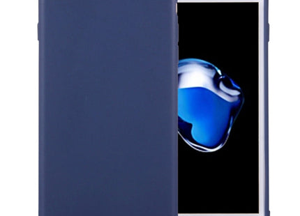 For iPhone 8 Plus & 7 Plus   Solid Color TPU Protective Case Without Round Hole