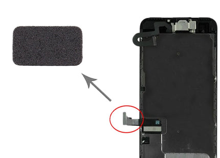100 PCS LCD Display Flex Cable Cotton Pads for iPhone 7 Plus, For iPhone 7 Plus