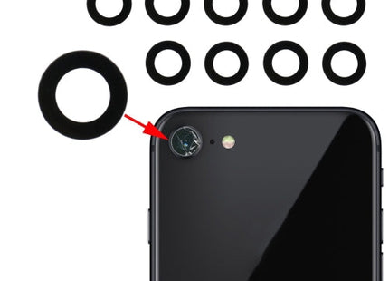 10 PCS Back Camera Lens for iPhone 8, For iPhone 8 (10PCS)