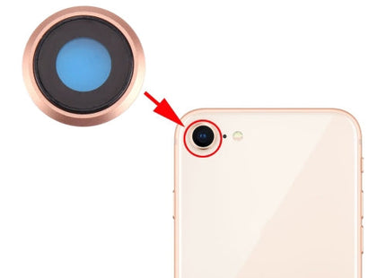Rear Camera Lens Ring for iPhone 8, For iPhone 8