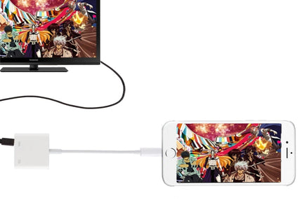 8 Pin to AV HDMI / HDTV TV Digital Cable Adapter