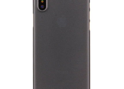For iPhone X / XS PP Protective Back Cover Case  (Black)