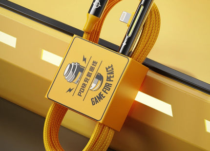 ROCK M3 8 Pin T-shape PD Fast Charging Data Cable, Length: 1m, 8 Pin