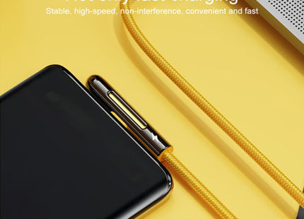 ROCK M3 8 Pin T-shape PD Fast Charging Data Cable, Length: 1m, 8 Pin