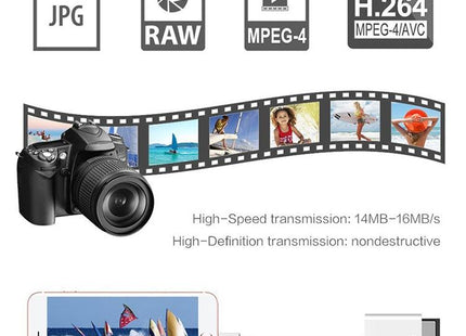 8 Pin to SD Card Camera Reader Adapter