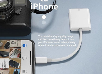 8 Pin to SD Card Camera Reader Adapter
