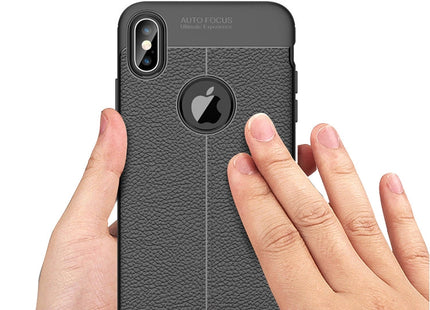 For iPhone XS Max Litchi Texture TPU Case, For XS Max