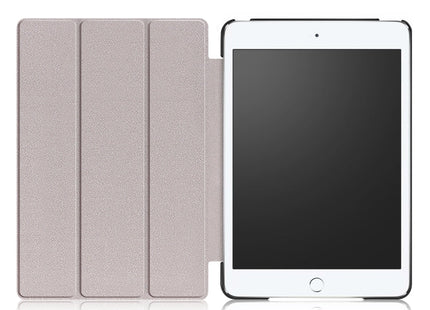 Custer Texture Horizontal Flip Leather Case for  iPad Mini 2019 & Mini 4, with Three-folding Holder & Sleep / Wake-up Function, For iPad Mini 2019 & Mini 4