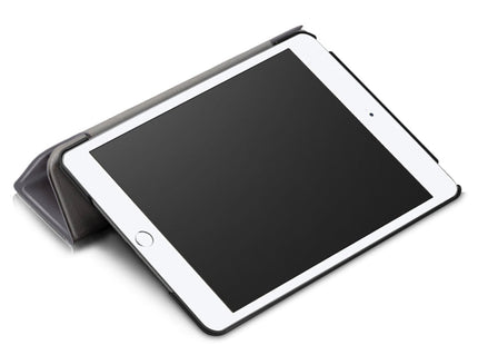 Custer Texture Horizontal Flip Leather Case for  iPad Mini 2019 & Mini 4, with Three-folding Holder & Sleep / Wake-up Function, For iPad Mini 2019 & Mini 4