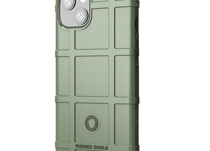 For iPhone 13 Rugged Shield Full Coverage Shockproof TPU Case