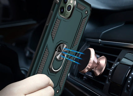 Armor Shockproof TPU + PC Protective Case for iPhone 11, with 360 Degree Rotation Holder, For iPhone 11