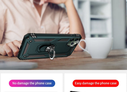 Armor Shockproof TPU + PC Protective Case for iPhone 11, with 360 Degree Rotation Holder, For iPhone 11