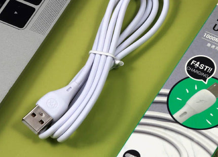 WK WDC-072 1m 2.1A Output Full Speed Series USB to 8 Pin Data Sync Charging Cable