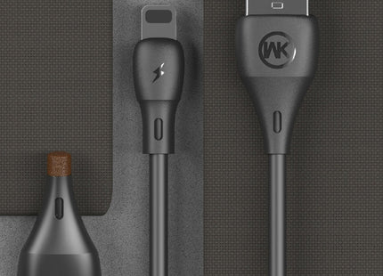 WK WDC-072 1m 2.1A Output Full Speed Series USB to 8 Pin Data Sync Charging Cable