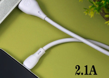WK WDC-072 1m 2.1A Output Full Speed Series USB to 8 Pin Data Sync Charging Cable