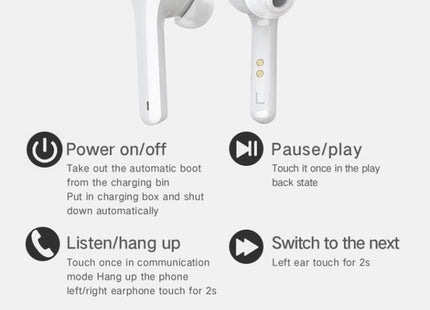 G9 Bluetooth 5.0 HIFI 3D Stereo Wireless Earphone