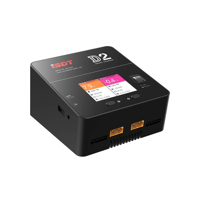 ISDT D2 Mark 2 Dual Channel 200W LiPo Battery Charger
