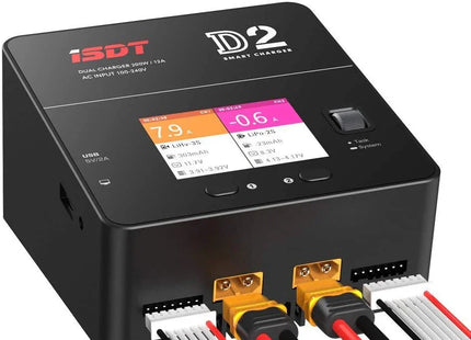 ISDT D2 Mark 2 Dual Channel 200W LiPo Battery Charger