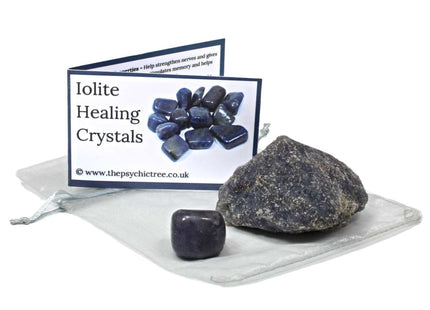 Iolite Rough 'n' Tumble Crystal Pack