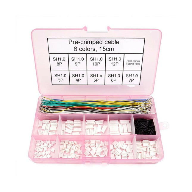 Pre-Crimped DIY Cable Kit - JST SH1.0 Connectors