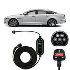 Type 2 to 3 Pin Charging Cable / 6amp – 12amp Adjustable (2.3kW) / 10M