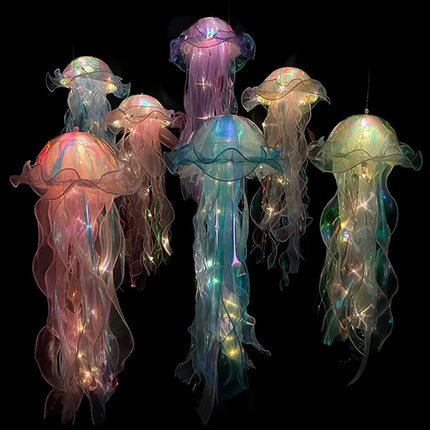 Jellyfish Night Light Lamp Portable