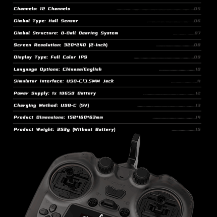 Jumper Smart 2.4Ghz ELRS Radio Controller