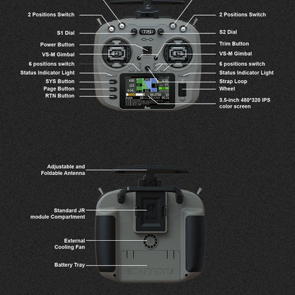 Jumper T15 VS-M Hall Gimbal ELRS 1W 2.4G