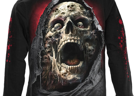 SCREAMING DEATH - Longsleeve T-Shirt Black