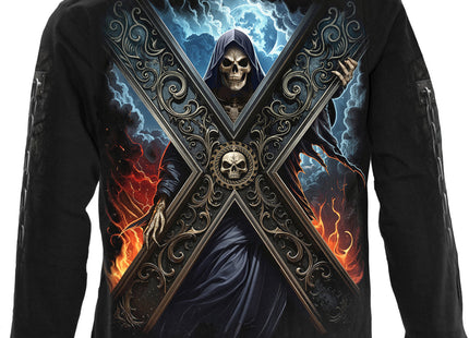 CROSSED OVER - Longsleeve T-Shirt Black