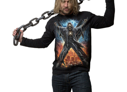 CROSSED OVER - Longsleeve T-Shirt Black