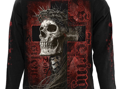 SILENT SUFFERING - Longsleeve T-Shirt Black