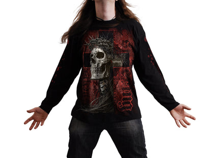 SILENT SUFFERING - Longsleeve T-Shirt Black