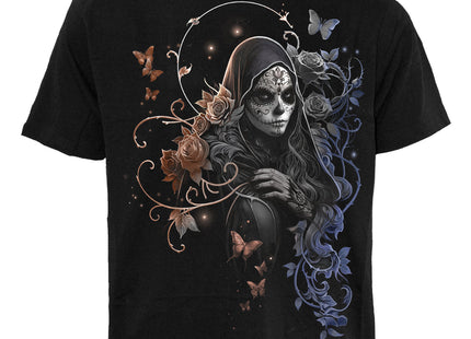 GOTHIC GRACE - Front Print T-Shirt Black