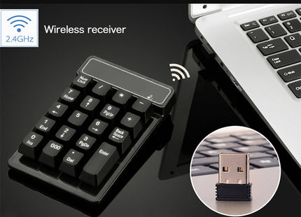 MC Saite 525RF 19 Keys Wireless 2.4G Numeric Keyboard