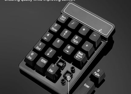 MC Saite 525RF 19 Keys Wireless 2.4G Numeric Keyboard