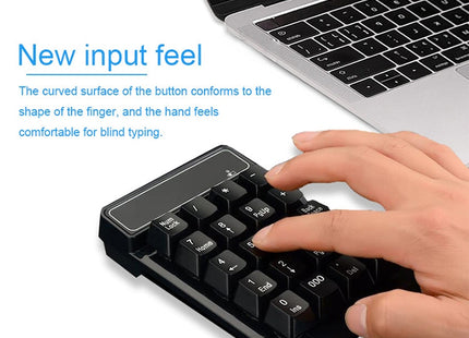 MC Saite 525RF 19 Keys Wireless 2.4G Numeric Keyboard