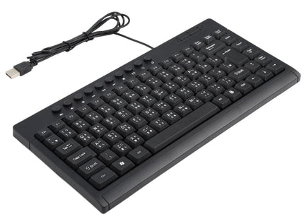 KB-301A Multimedia Notebook Mini Wired Keyboard, Cangjie Version (Black)