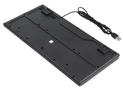 KB-301A Multimedia Notebook Mini Wired Keyboard, Cangjie Version (Black)