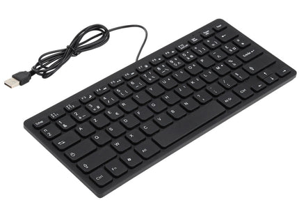 TT-A01 Ultra-thin Design Mini Wired Keyboard, French Version, French Version