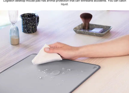 Logitech Keyboard Mouse Desk Mat Pad