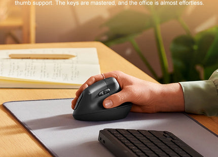 Logitech Lift Vertical 1000DPI 2.4GHz Ergonomic Wireless Bluetooth Dual Mode Mouse