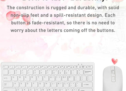 MC Saite K05 Wireless Mouse + Keyboard Set