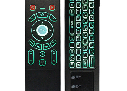 T6 Colorful Light Version Air Mouse 2.4GHz Wireless Keyboard Remote Controller with Touchpad & IR Learning for PC, Android TV Box / Smart TV, Multi-media Devices